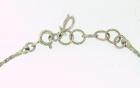Collana semirigida in argento filo ritorto